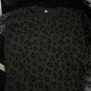 leopard print sweater
